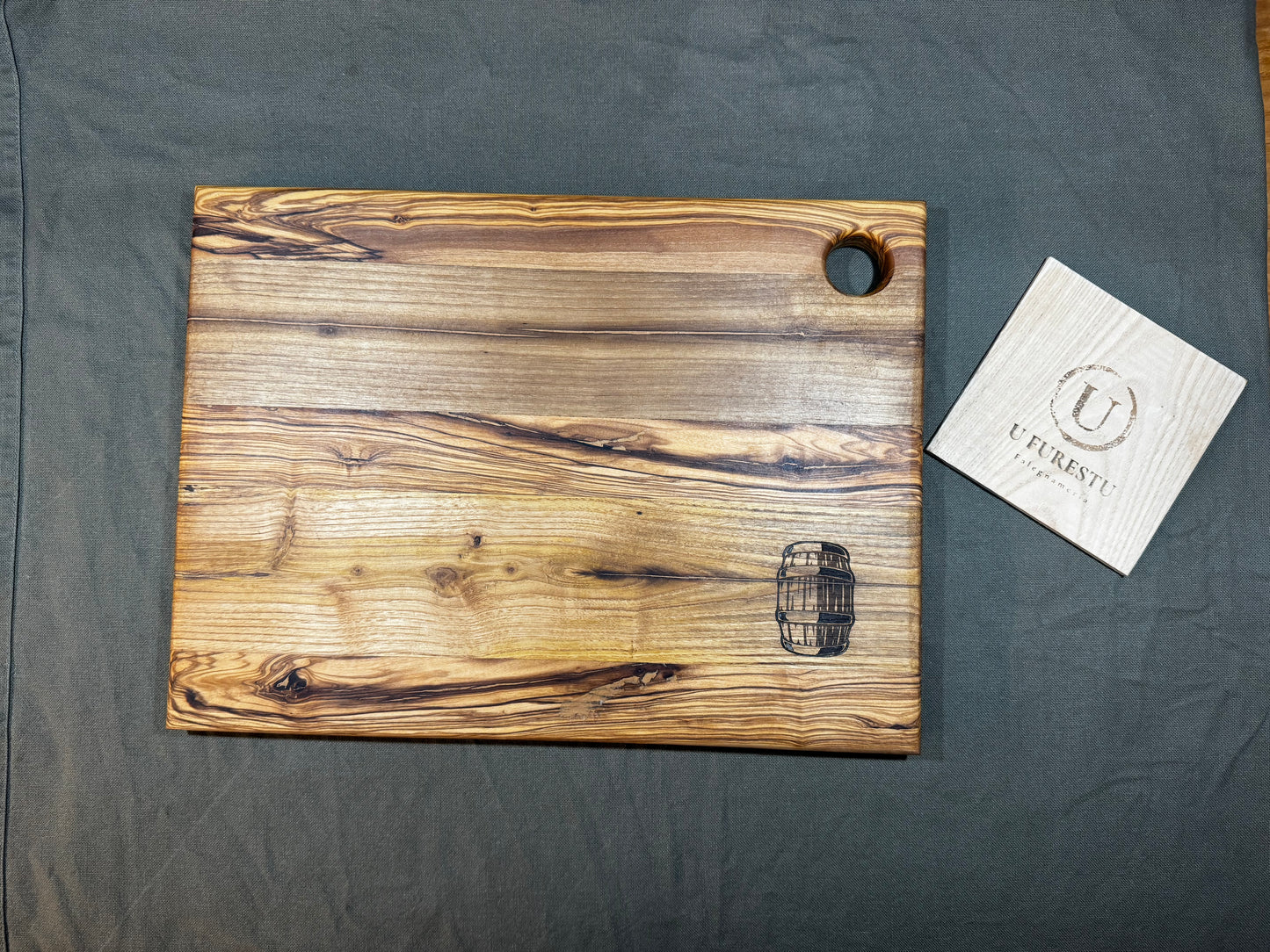 Tagliere in Rovere e Ulivo